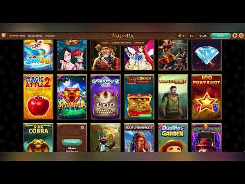 Profitez d'Amunra Casino en ligne gratuitement : Jeux de casino en ligne disponibles en français pour les joueurs belges